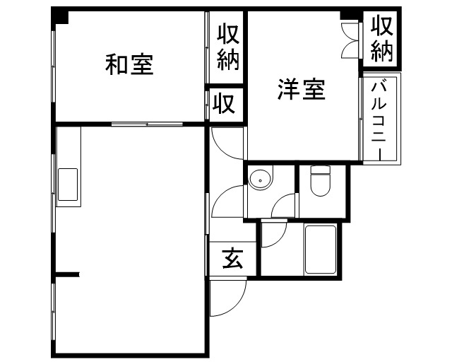 メゾンミヨシの間取り