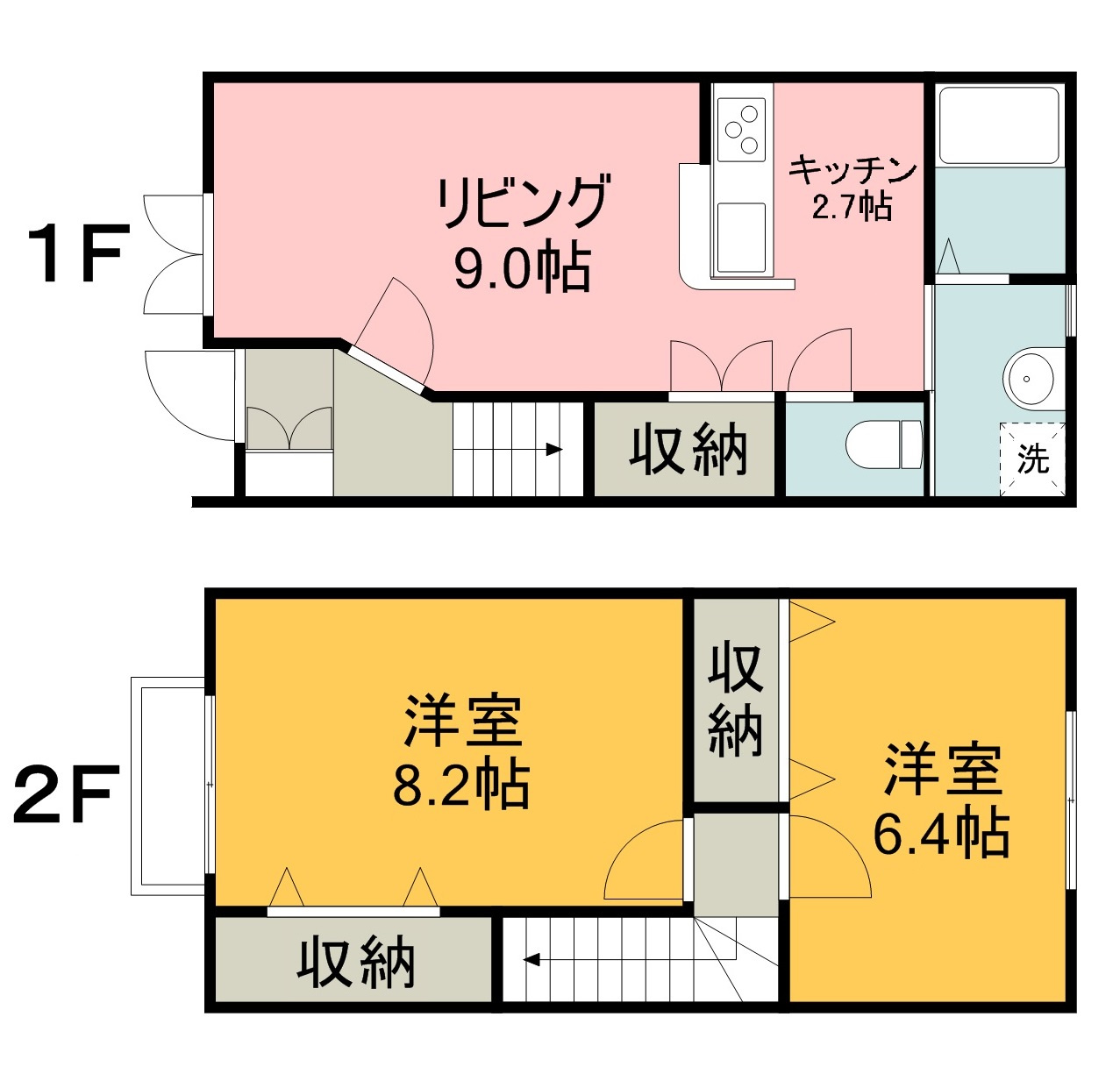 コアコート徳尾の間取り