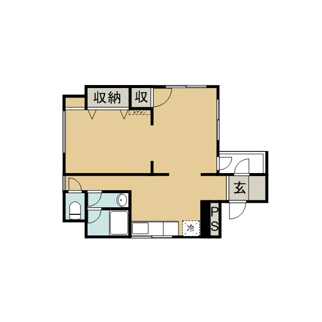 グランドール若桜の間取り