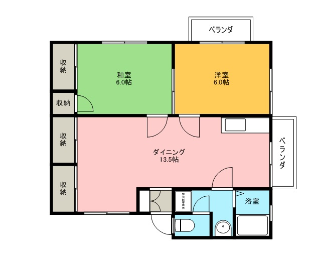 メゾニティヤマモトの間取り