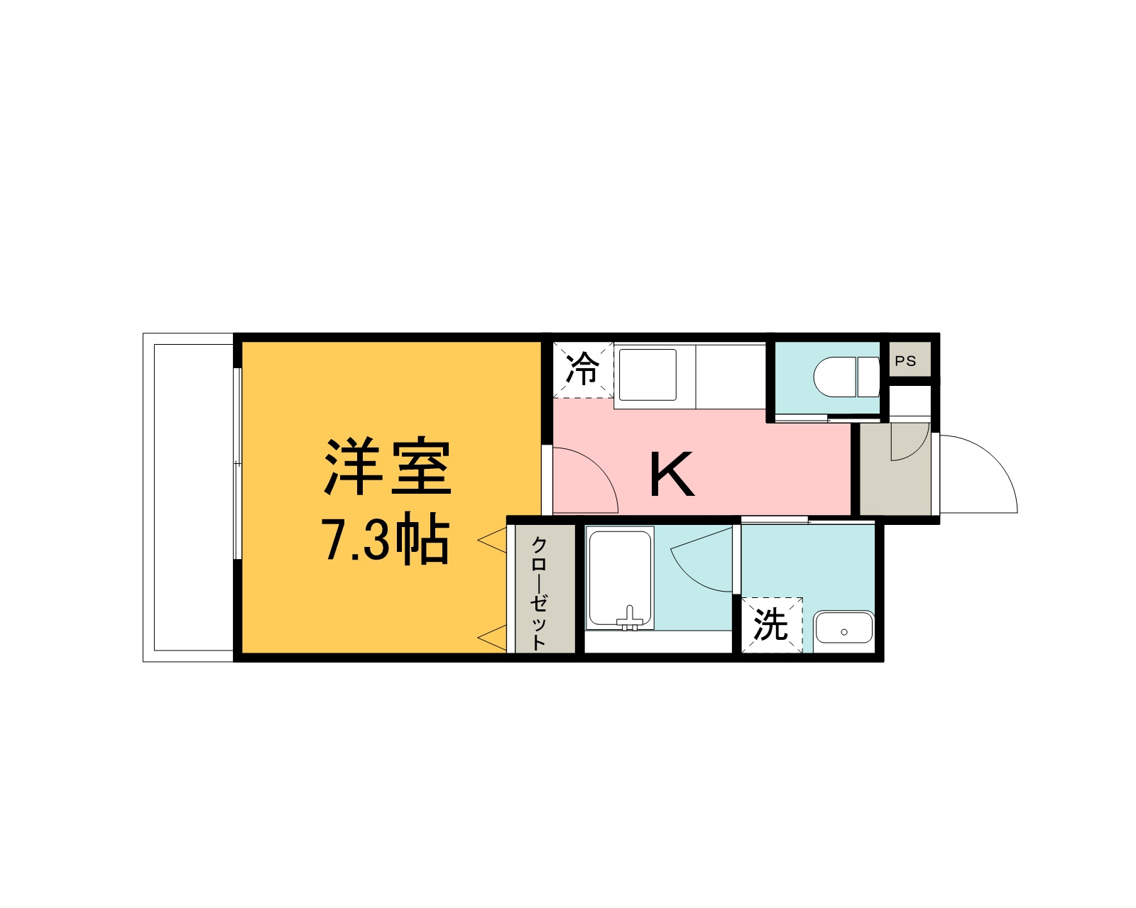 プリマベーラⅤの間取り