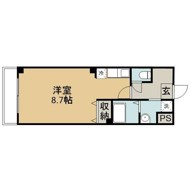 宮井ビルの間取り