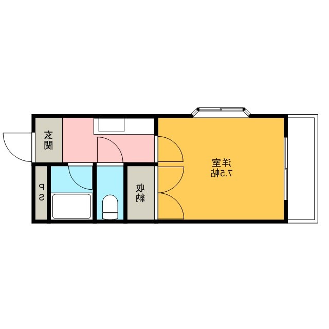 コーポマイの間取り