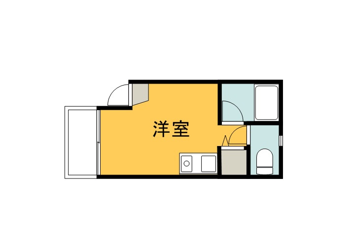 メゾンイーサーの間取り