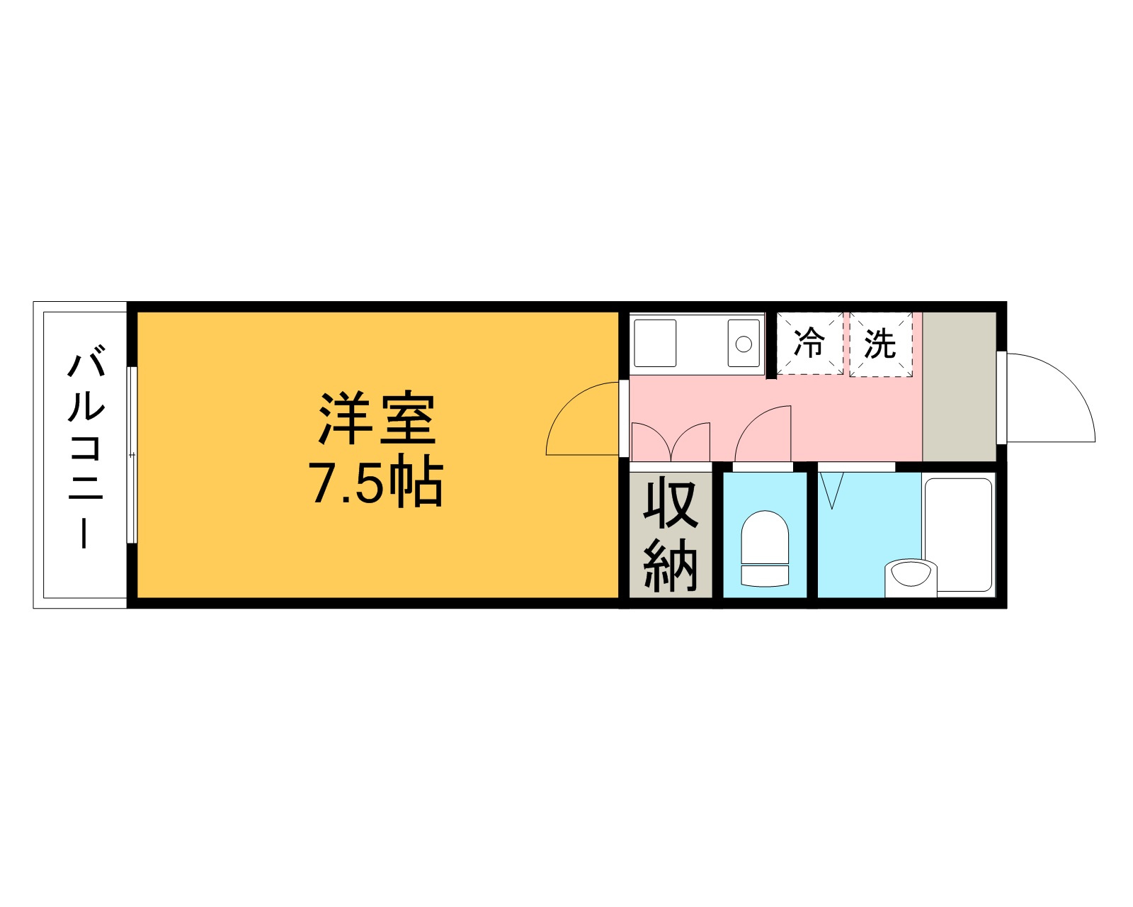 グッドラックの間取り