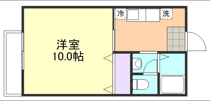 ジョイパレス21の間取り