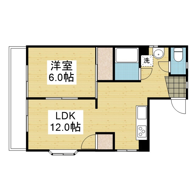 メゾン明日香の間取り