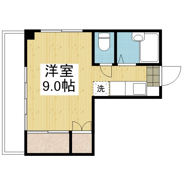KTマンションの間取り