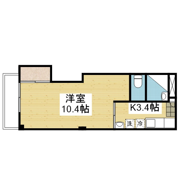 メゾンド南海Ⅰの間取り