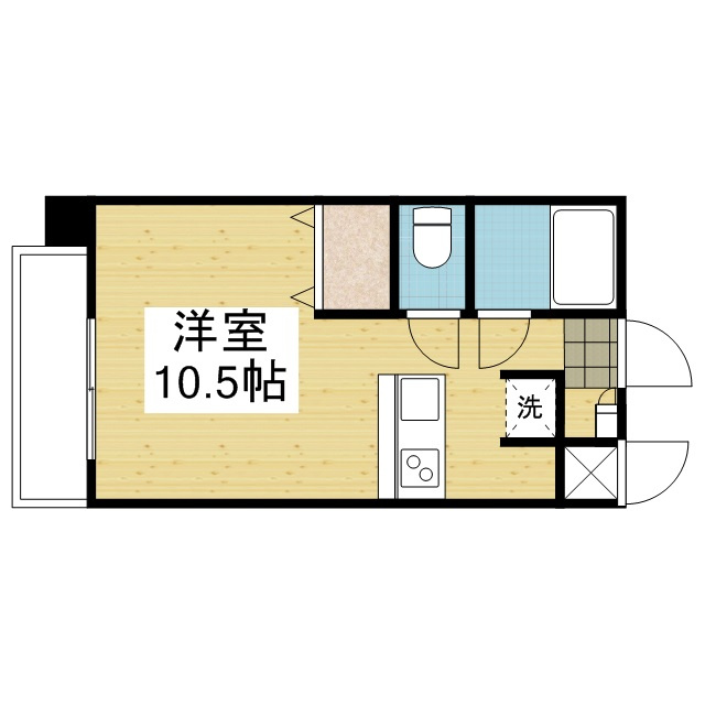 アルト平和通の間取り