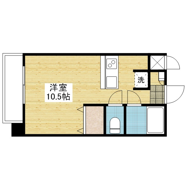 アルト平和通の間取り