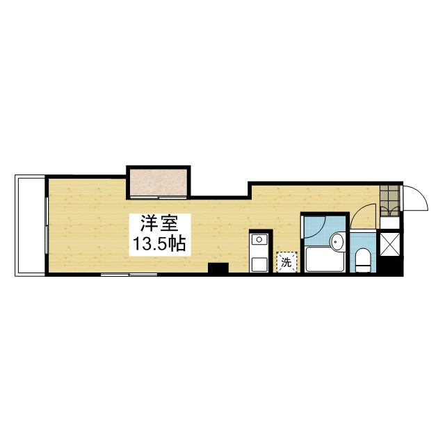 日正山越ハイツ1の間取り