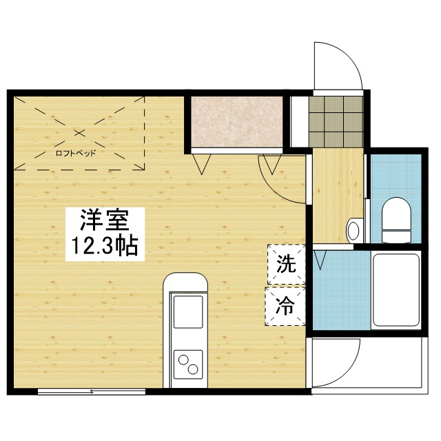 アルト生石の間取り