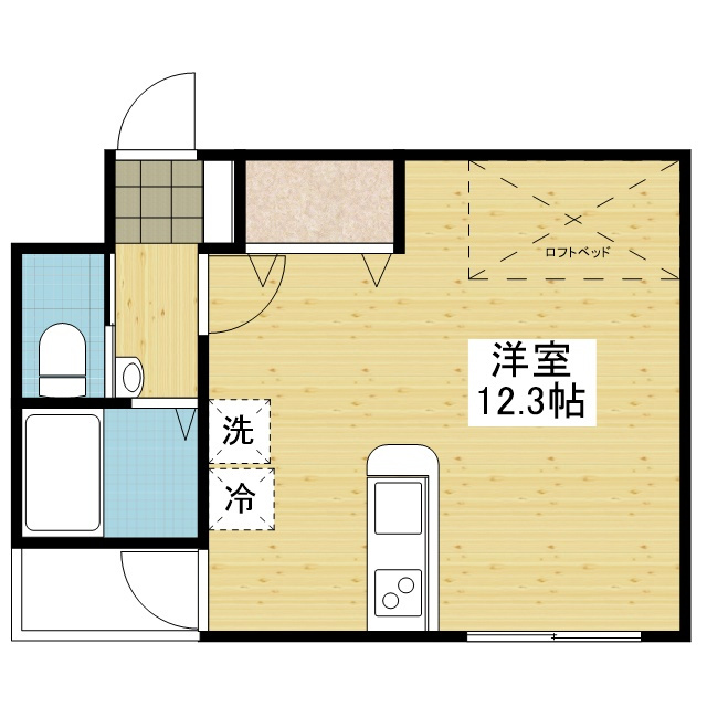 アルト生石の間取り