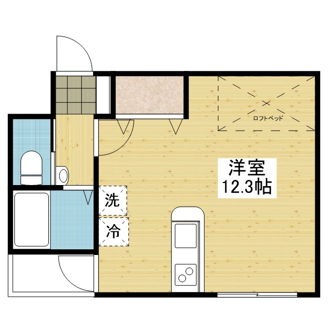 アルト生石の間取り