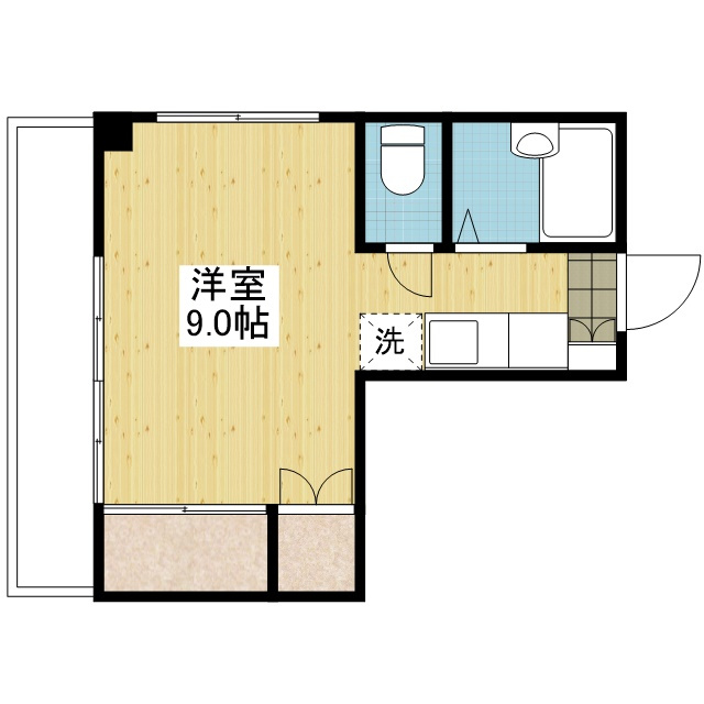 KTマンションの間取り