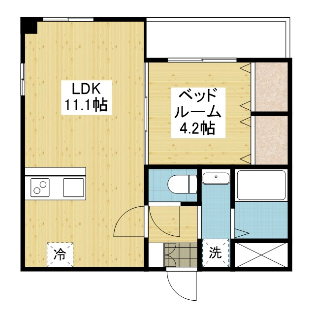 アルト栗林公園の間取り