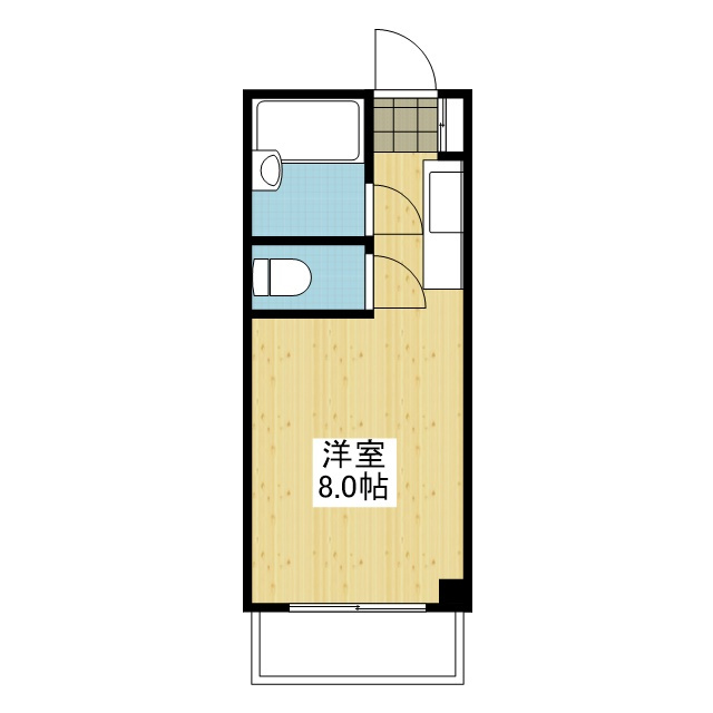 メゾンキタタチの間取り