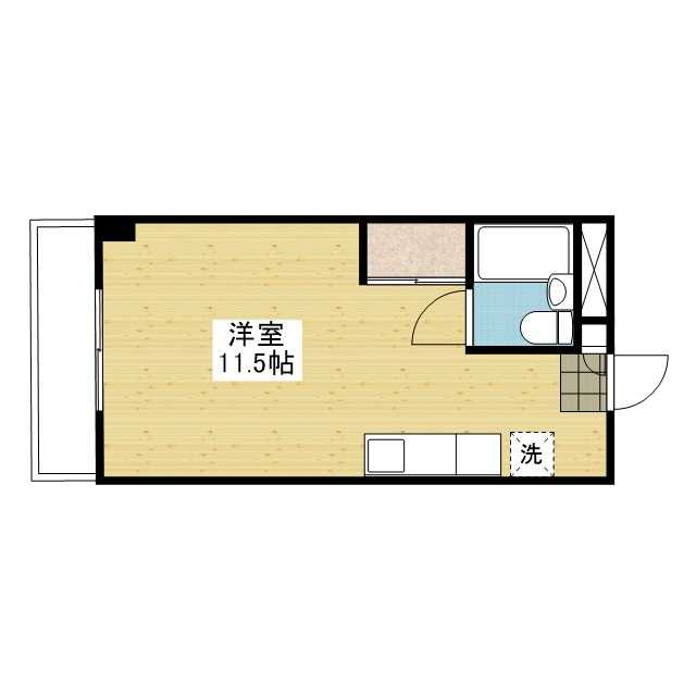 メゾンファーストの間取り