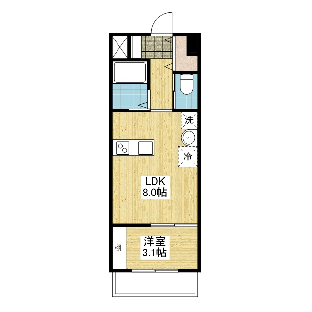 Renotta Izumikitaの間取り