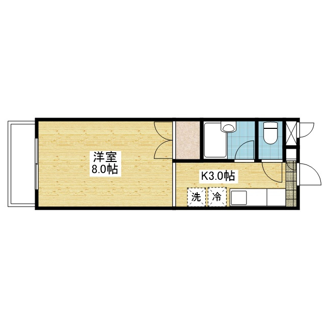 メッセ和泉北の間取り