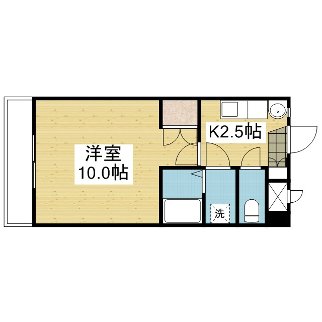 サンハイツ11の間取り