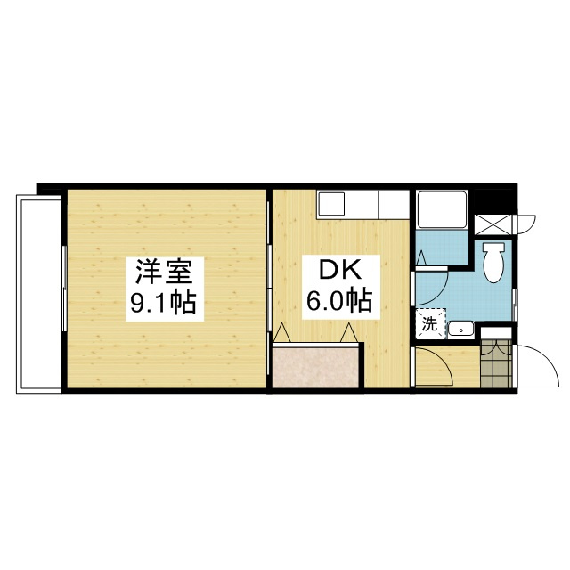 シェレナ朝生田の間取り