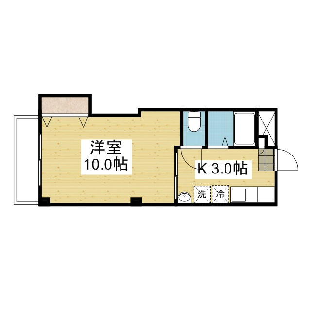 メゾンド南海Ⅰの間取り