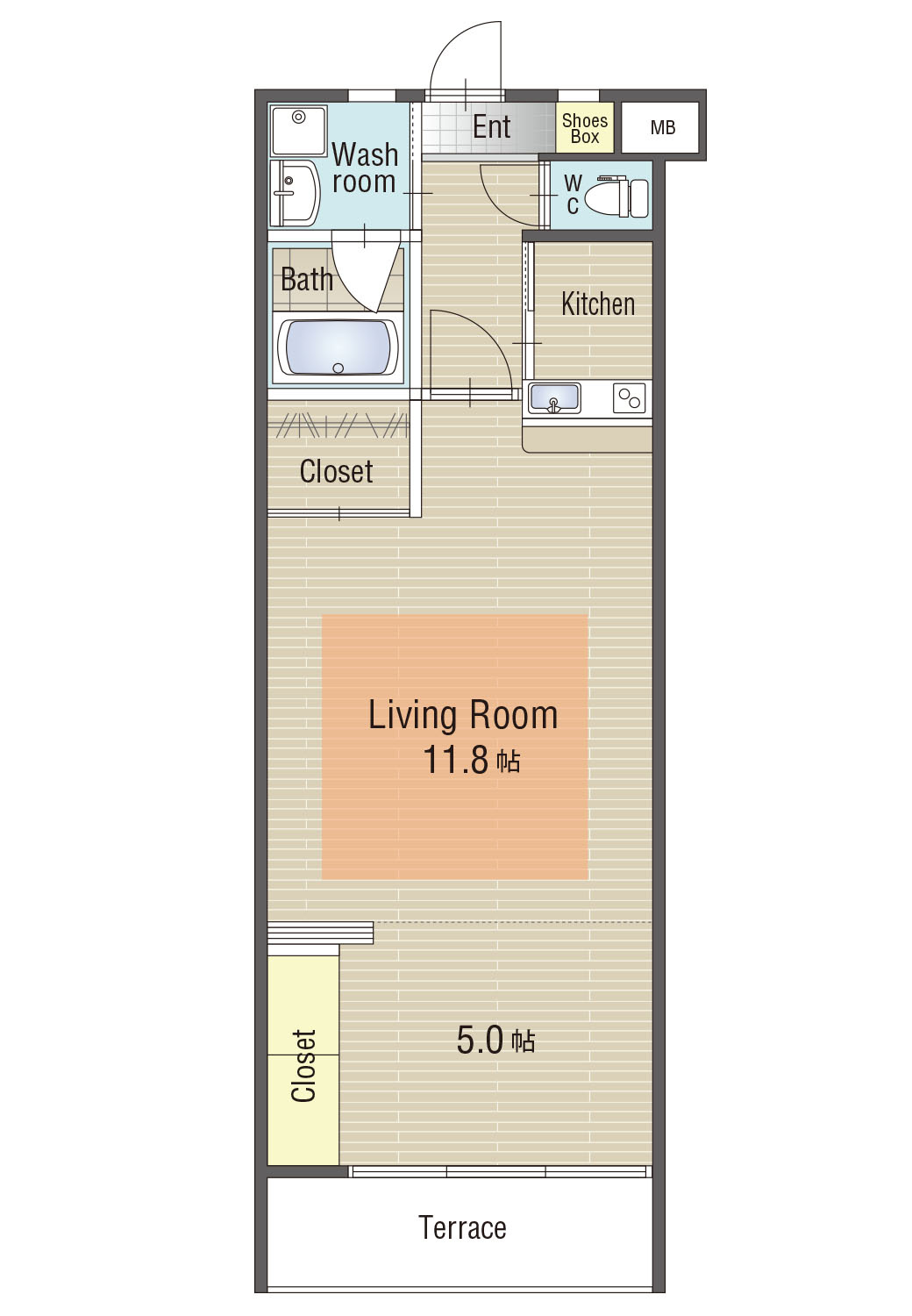 U･TOPIAの間取り