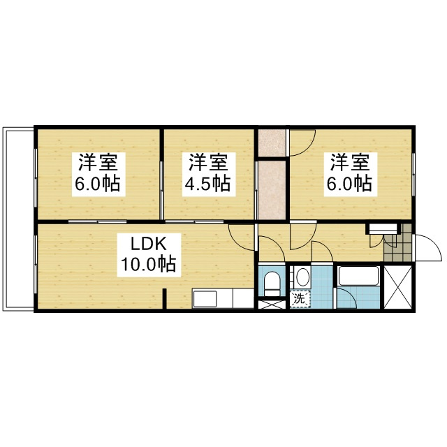 門屋マンションの間取り