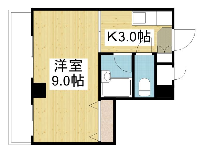 グラン大手町ハイツの間取り