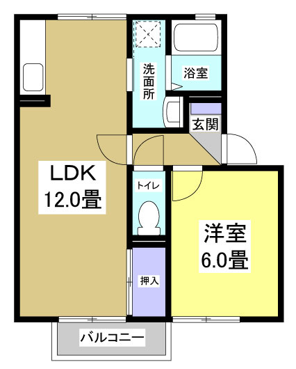 センチュリーBの間取り