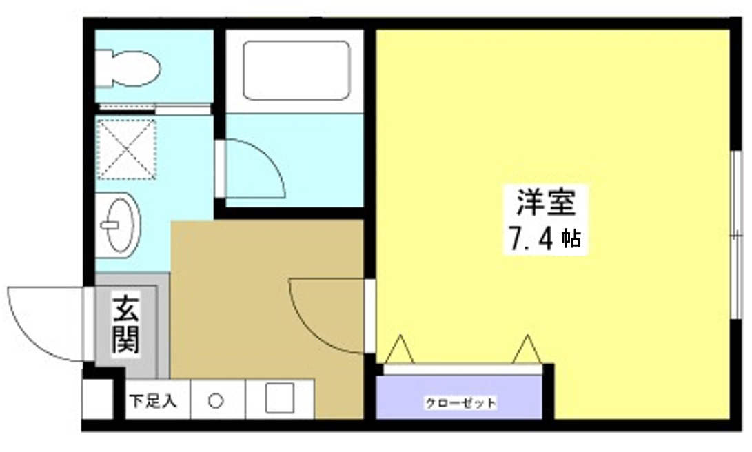 アルトリッコの間取り
