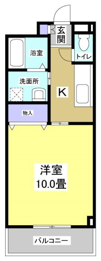 ウインブルドン306の間取り