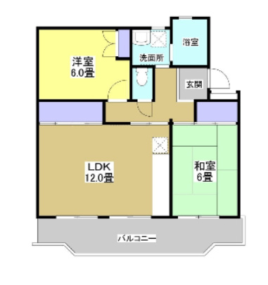 サンホーム曳馬201の間取り