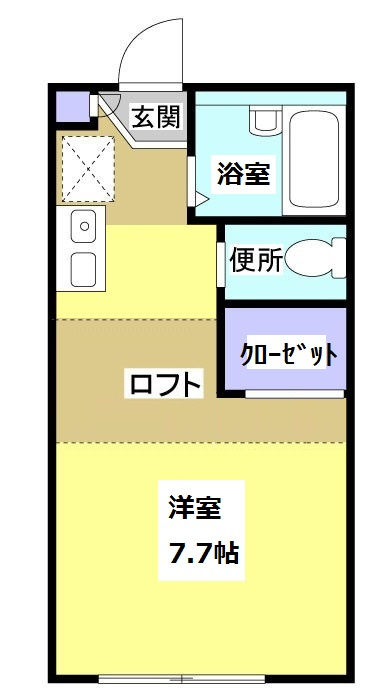 パレス東名Ⅱ103の間取り
