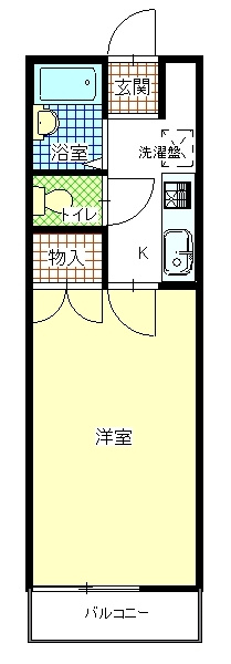 ツルビル308の間取り