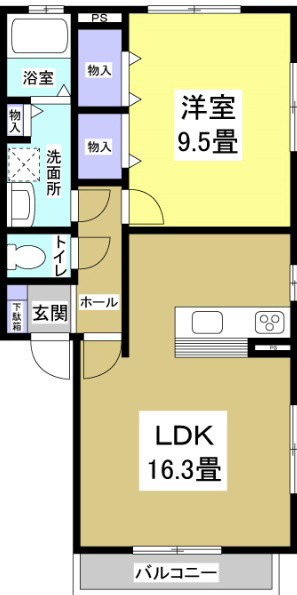 ルネッサンス和光の間取り
