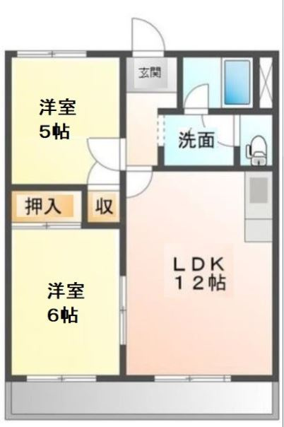 マルトハイツ203の間取り