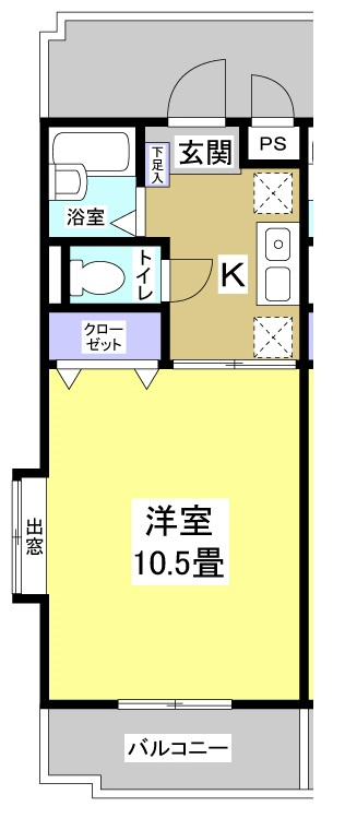 パストラーレ306の間取り