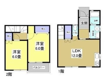 テラス天龍南棟の間取り