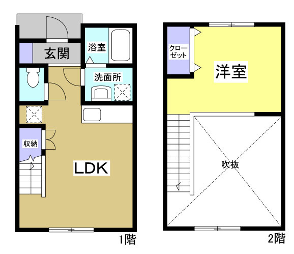 エスパレスＢ109の間取り