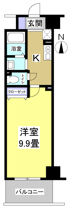 セントラルコート21の間取り