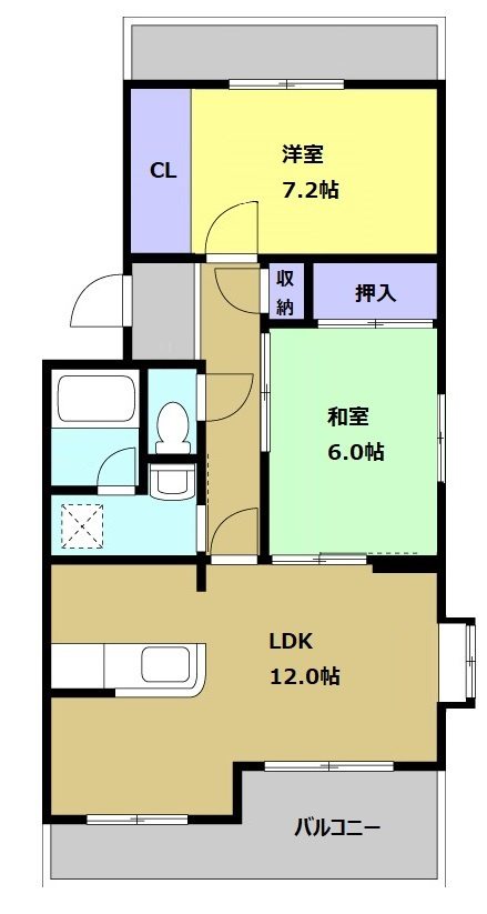 アバンテヤマカ101の間取り