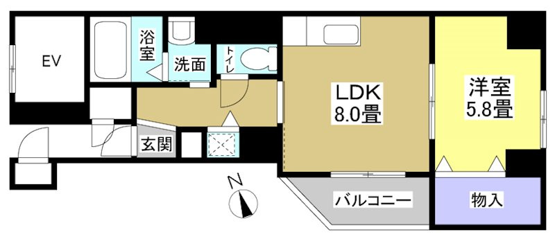 ソルトシティ浜松の間取り