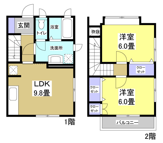 ブライティ刑部島の間取り