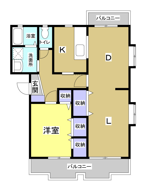エクセレントの間取り