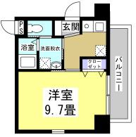 S-FORT元浜905の間取り