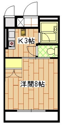 Steps高丘206の間取り