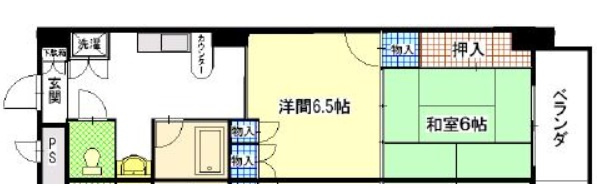 エンブレム元浜617の間取り